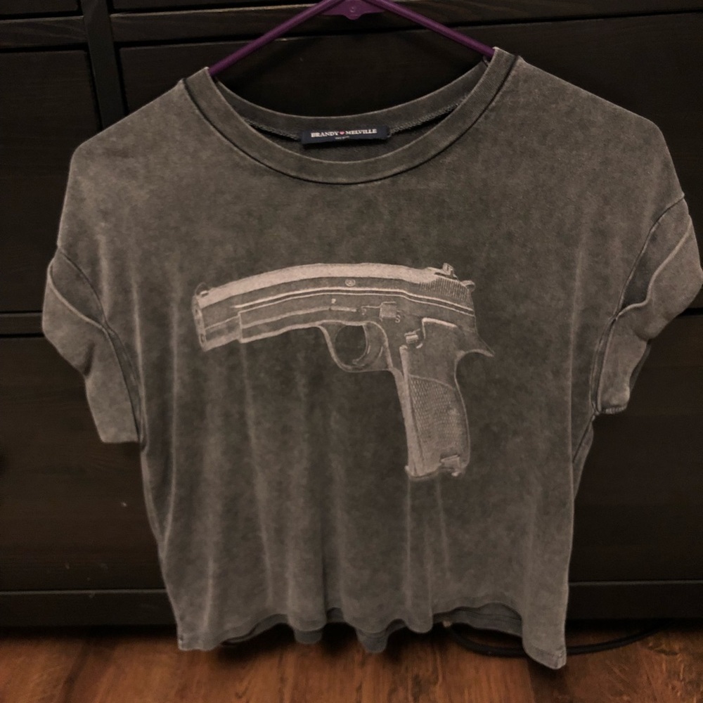 Brandy Melville Gun Shirt